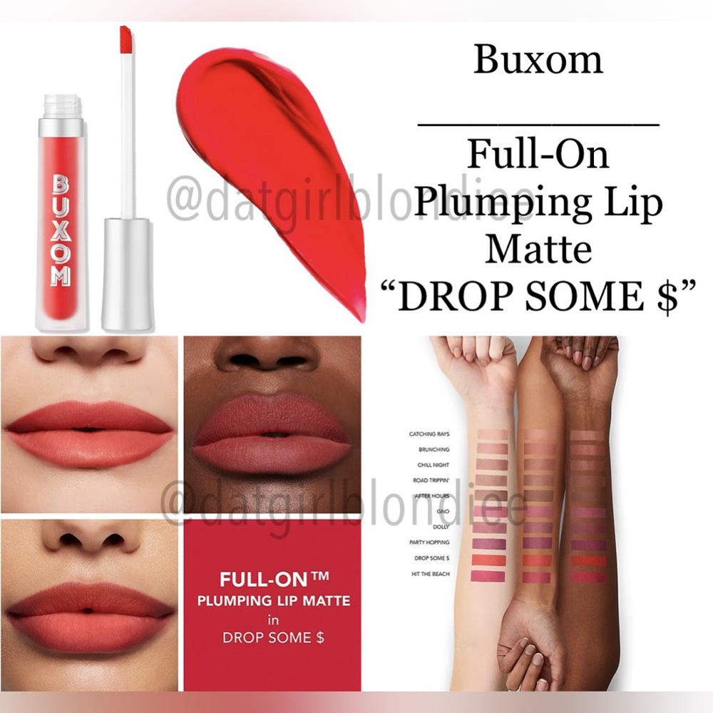Buxom: Full On Plumping Lip Matte (DROP SOME $)